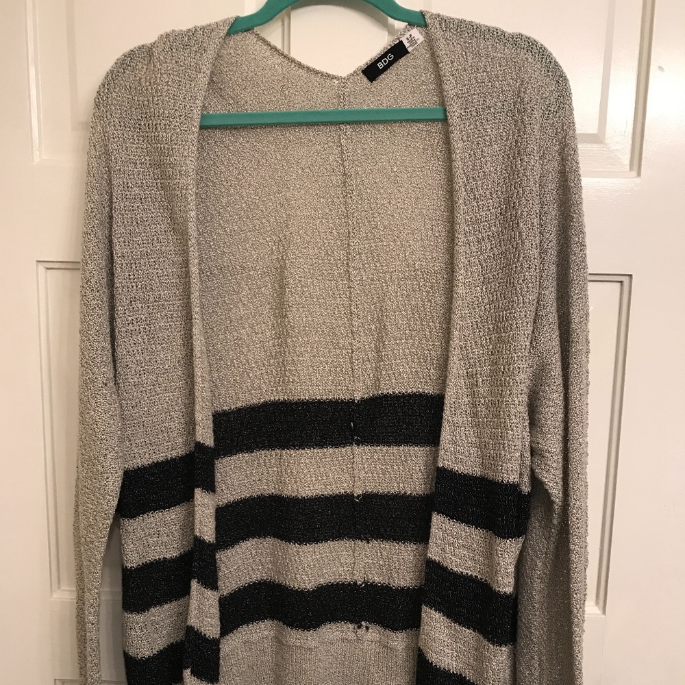 BDG Striped Cardigan